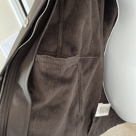 BCBG Belted Jacket with Hood - Picture 5 of 6